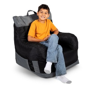 Big Joe Dorm Bean Bag Chair, Durable Polyester Nylon Blend - 1 of 4