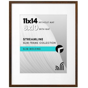 Americanflat Thin Picture Frames with shatter-resistant glass - Horizontal and Vertical Formats for Wall and Tabletop - 1 of 1