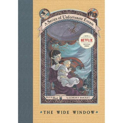 The Wide Window ( A Series of Unfortunate Events) (Hardcover) - by Lemony Snicket