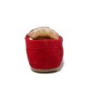 Kids Fuzzy Lined Suede Moccasin Slippers - 4 of 4
