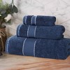 Cotton Heavyweight Ultra-Plush Luxury Towel Set by Blue Nile Mills - 2 of 4
