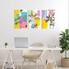 Stupell Industries Drifting Bloom Botanicals 3pc Wall Plaque Art Set - 2 of 4
