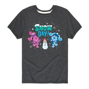 Boys' - Blue's Clues & You! - Snow Day Short Sleeve Graphic T-Shirt - 1 of 4