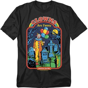Men's Steven Rhodes Clowns are Funny T-Shirt - 1 of 4