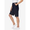 Woman Within Women's Plus Size Fineline Denim Short - image 4 of 4