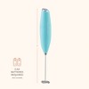 Handheld Milk Frother, Mini Foamer, Battery Operated Stainless Steel Drink Mixer for Coffee, Lattes, Cappuccino, Matcha, Chocolate - 4 of 4