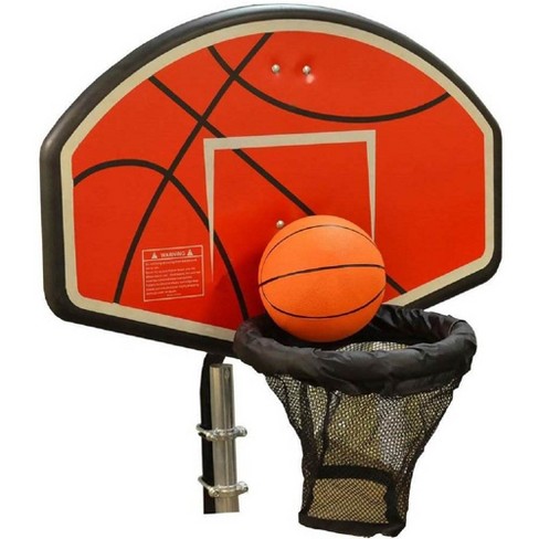 Trampoline Basketball Hoop for Child Choice of Trampoline Basketball Game Waterproof and Sunscreen Materials MINAYI Basketball Hoop for Trampoline Including Small Basketball 