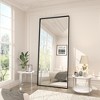 Apmir High-Strength Tempered Glass and Aluminum Alloy Framed French Cleat Mounted Wall Decor Bathroom Vanity Mirror with 5-Year Warranty - 4 of 4