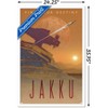 Trends International Star Wars: Jakku - Visit Jakku by Russell Walks 23 Framed Wall Poster Prints - 3 of 4