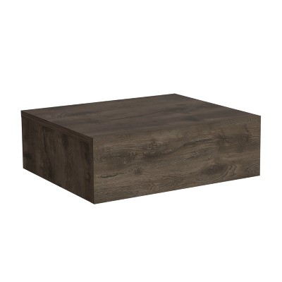 NicBex 13.4 inch Wide Floating Nightstand with 1 Drawer,Modern Wall-Mounted Side Table with Wood Frame,Bedside Table for Bedroom,Living Room