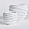 Plum & Post Echols Flowerpot Planters Set of 2 - 2 of 3
