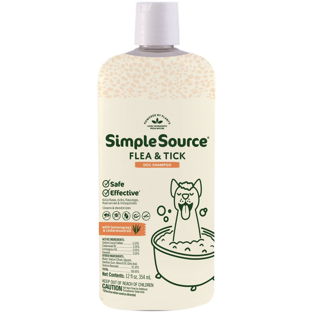 Photos - Dog Cosmetic PetArmor Simple Source Shampoo for Dogs - 12 fl oz