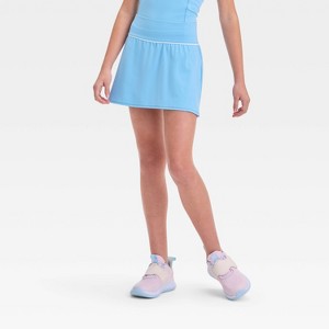 Girls' Everyday Soft Piped Skort - All In Motion™ - 1 of 3