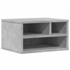 Aghana Digitals Concrete Gray Engineered Wood Printer Stand with Storage Shelf, 15.7"x12.6"x8.9" - - 2 of 4