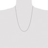 Black Bow Jewelry 2mm Stainless Steel Antiqued Ball Chain Necklace - 2 of 4