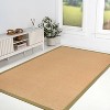 JONATHAN Y Camden Farmhouse Cottage Border Jute Area Rug - 4 of 4