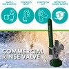 Niagara Conservation 1-Spray with 0.68 GPM 2. W Low Flow Pre-Rinse Sprayer Nozzle Green and Chrome Finish - 2 of 4