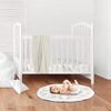 Sweet Jojo Designs Boy Girl Gender Neutral Unisex Baby Tummy Time Playmat Botanical Leaf Collection Taupe and White - 2 of 4