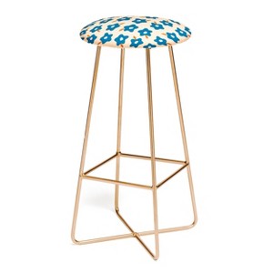 Maritza Lisa Wonky Spring Flowers Barstool - Deny Designs - 1 of 2