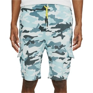 Elevenparis Mens Fleece Cargo Casual Bermuda Shorts - 1 of 2