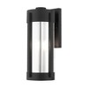Livex Lighting Sheridan 3 - Light Wall Light in  Black/Brushed Nickel - 3 of 4