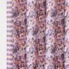 Alicia Camo Floral Shower Curtain Purple Single 72x72 - 4 of 4