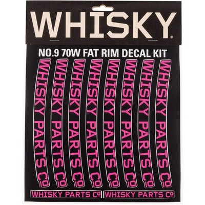 Whisky Parts Co. 70w Rim Decal Kit Magenta