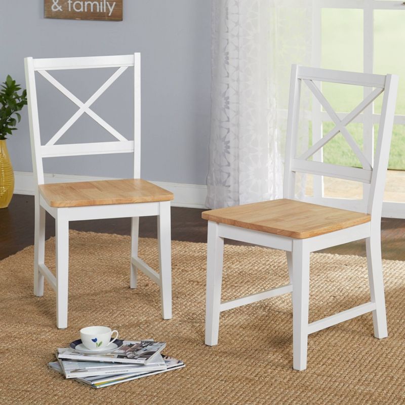3pc Cross Back Dining Set  - Buylateral, 4 of 6