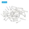 Unique Bargains Metal Bulk Elegant DIY Crafts Jewelry Making Initial Pendant 50 Pcs - 3 of 4