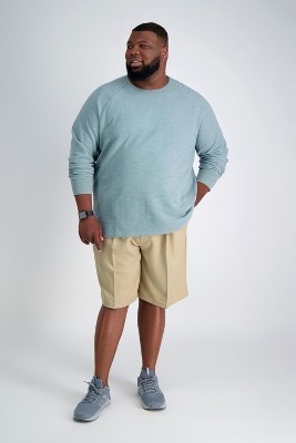 Haggar Men's Cool 18 Pro Big & Tall Pleated Front Short