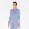Women's Slim Fit Long Sleeve Hoodie - Wild Fable™ - 2 of 3