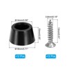Unique Bargains Rubber Non-Slip Shock Absorption Durable Furniture Pads 12 Pcs - 2 of 4