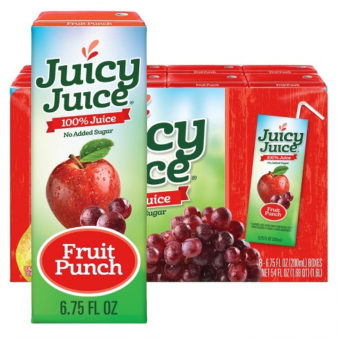 Juicy Juice Punch 100% Juice - 8pk/6.75 fl oz Boxes - image 1 of 4