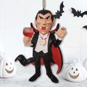 Dracula Vampire Christmas Ornament, Resin Halloween Decoration| OrnamentallyYou - 1 of 4