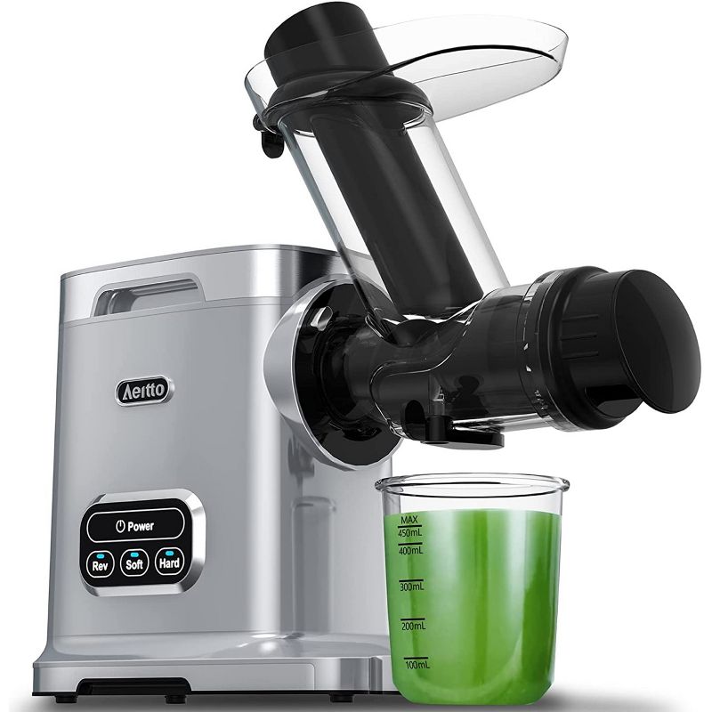 Aeitto Cold Press Slow Masticating Juicer Machine with Wide 3 Inch Chute Cold Press Juicer BPA-Free, Easy to Clean - HSJ-1521, 1 of 9