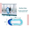 Toynk Inflatable Swimming Pool PVC Float Lounge Recliner | Blue - 2 of 4