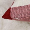 PiccoCasa Buffalo Check Plaid Throw Pillow Covers Farmhouse Decors Square Pillow Covers 2 Pcs - 3 of 4