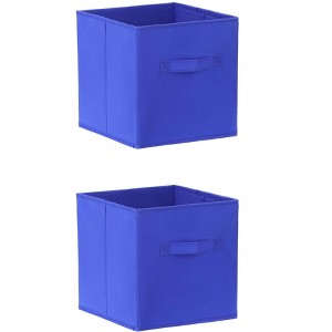 REGALWOVEN Collapsible Fabric Storage Bin with Handle for Organizing Clothes Books 2 Pcs - 1 of 4