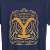Women's - Yellowstone - Yellowstone Flourish Design Short Sleeve Graphic T-Shirt - 2 of 4
