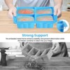 Aoibox Silicone Freezer Tray With Lid, Freezing Molds for Food, Soup, Leftovers - 3 Pack, Leakproof, Dishwasher Safe, BPA-Free - 3 of 4