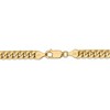 Black Bow Jewelry 6mm 14k Yellow Gold Cuban Curb Chain Bracelet - 3 of 4