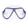 Hawaii Divers Adult Snorkel Set Manta Ray - Purple - Size S/M - 3 of 4