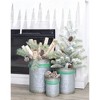 AuldHome Design Galvanized Greenery Buckets, 3pc Set - 2 of 4