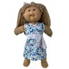 Doll Clothes Superstore Flower Aline Dress Fits 15-16 Inch Baby And Cabbage Patch Kid Dolls - 2 of 4