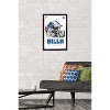 Trends International NFL Buffalo Bills - Drip Helmet 20 Framed Wall Poster Prints - 2 of 4