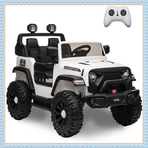 24V 2 Seater Ride on Toys for Kids, Ride on Truck with Remote Control, Bluetooth,2X200W Powerful Motors, Lights, Powered Wheels for Boys Girls - 1 of 4