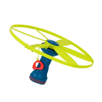 B. toys Flying Disc with Launcher Disc-Oh Flyers