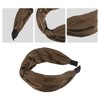 Unique Bargains Women's Satin Twist Headband Hairband 1.2" Wide - 4 of 4