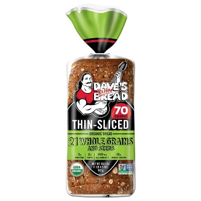 Dave's Killer Bread Organic 21 Whole Grains and Seeds Bread - 20.5oz