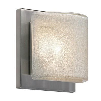 Besa Lighting Paolo 1 - Light Vanity in  Satin Nickel